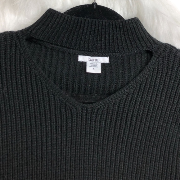 Bar III Choker Sweater - Picture 2 of 5